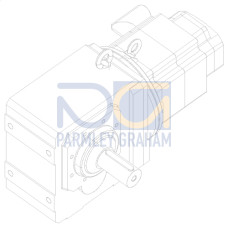SIMOTICS S Synchronous servo geared motor 1FK7 Compact, 4.85kW Naturally cooled power/signal connect