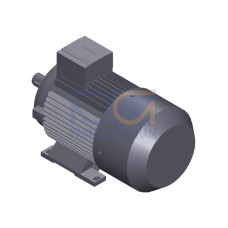 SIMOTICS GP only EX and PM variant! Low-voltage motor, squirrel-cage rotor, IP55 4-pole * Size 90L,