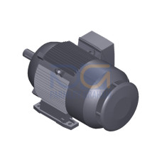 SIMOTICS SD-VSD10 MOTOR TYPE: 1CV1162B IEC low-voltage motor, ASM-KL self-ventilated, Basis efficien