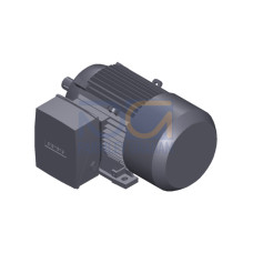 SIMOTICS SD MOTOR TYPE: 1CV2104B Low-voltage motor, IEC Squirrel-cage rotor, self-ventilated, IP55 T