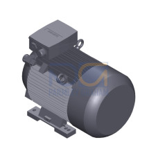 SIMOTICS XP Motor type: 1CV2222A Low-voltage motor, IEC squirrel-cage rotor, self-ventilated, IP65 t