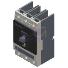 circuit breaker VL150 UL type DG (cat no. NDK3B060) non-interchangeable frame, with circuit breaker approval acc. to UL 489 standard breaking capac...
