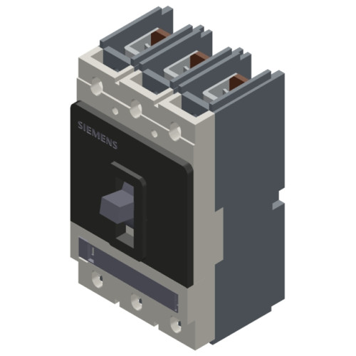 circuit breaker VL250N standard breaking capacity Icu=55kA, 415V AC 3-pole, line protection Electron