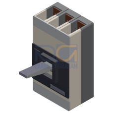 circuit breaker VL1600 UL; type PG (cat no. NPX3T160) non-interchangeable frame, with circuit breaker approval acc. to UL 489 standard breaking cap...