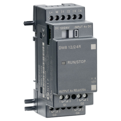 ***Spare part*** SIPLUS LOGO! DM8 12/24R -40...+70&deg;C based on 6ED1055-1MB00-0BA1