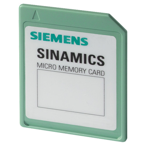 SINAMICS G120 SD-Card 512 MB INCLUDING CERTIFICATE OF LICENCE V4.6