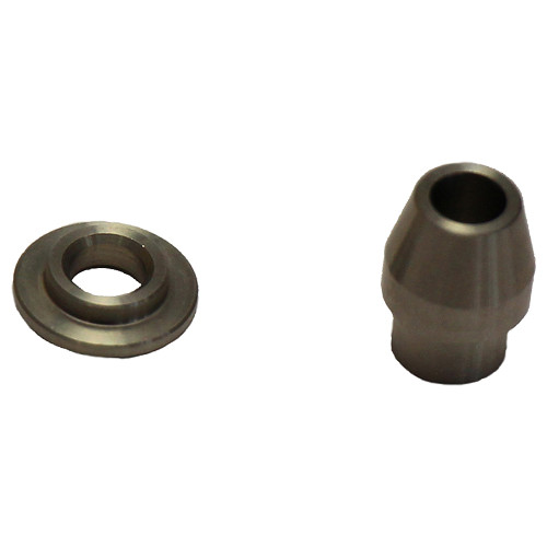 Roll and disk made of stainless steel 316. For replacement of the Teflon roll and aluminum disk in t
