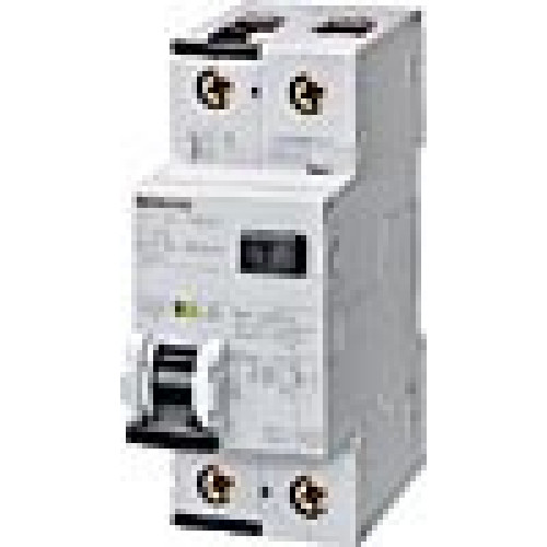 RCBO, 10 kA, 1P+N, Type AC, 30 mA, C-Char, In: 8 A, Un AC: 230 V