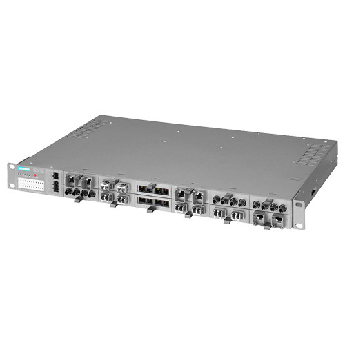 SCALANCE XR324-12M;  managed IE switch, 19" rack; 12x 100/1000 Mbit/s 2-port media modules, electric