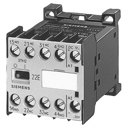 Contactor relay, 22E, DIN EN 50011, 2 NO + 2 NC, screw terminal AC operation 400 V AC 50 Hz/480 V 60