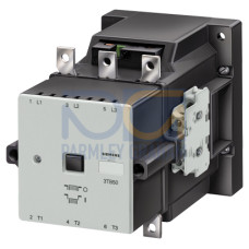 Contactor, Size 6, 3-pole, AC-3, 55kW, 400/380 V Auxiliary contacts 22 (2 NO + 2 NC) 220 V DC DC op
