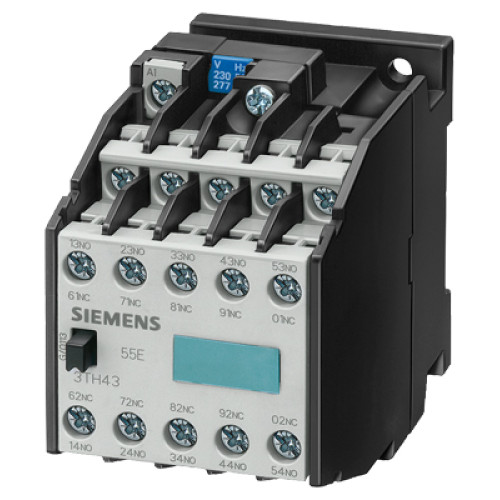 Contactor relay, 100E, EN 50011 10 NO, screw terminal, AC operation, 240 V AC 50 Hz/288 V AC 60 Hz