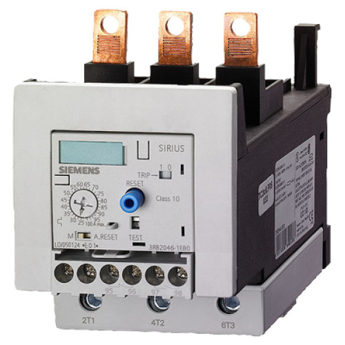 Overload relay 25...100 A For motor protection Size S3, Class 10 Stand-alone installation Main circu