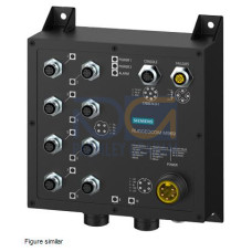 The RUGGEGCOM M969NC is a MIL-STD hardened, fully managed Ethernet switch providing dual fiber optic