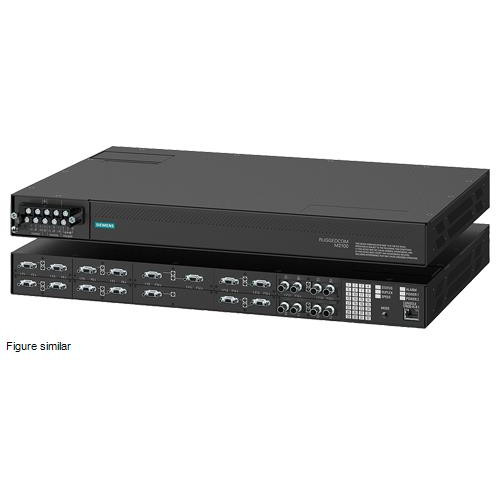 The RUGGEDCOM M2100 is an  MIL-STD hardened, fully managed, modular, Ethernet switch; 128-bit Encryp