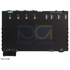 The RUGGEDCOM RS400 is an industrially hardened, serial device server with an integrated, fully mana