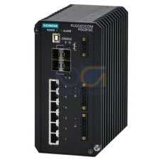 RUGGEDCOM RSG910C is a 10 port industrially hardened, fully managed Ethernet switch featuring integr