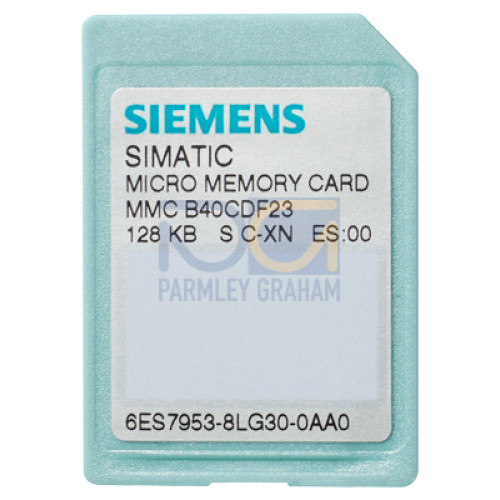 ***Spare part*** SIMATIC S7, Micro Memory Card for S7-300/C7/ET 200, 3, 3V Nflash, 512 KB