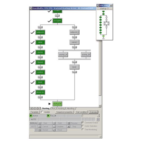 SIMATIC PCS 7, software, Upgrade Package Client, SFC Visualization from V7.0 to V7.1, Floating licen
