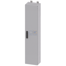 ALPHA 400, wall-mounted cabinet, IP43, Protection class 1, H: 1400 mm, W: 300 mm, T: 210 mm, RAL 901