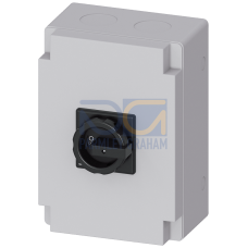 SENTRON, Switch disconnector 3LD, main switch, 3-pole, Iu: 100 A, Operating power / at AC-23 A at 40