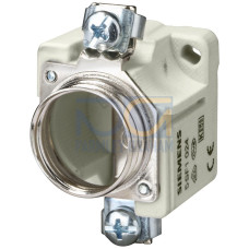 DIAZED base DIII 63 A 690 V AC 500 V DC Clamp terminal/saddle terminal for screw mounting