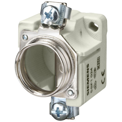 DIAZED base DIII 63 A 690 V AC 500 V DC Clamp terminal/saddle terminal for screw mounting