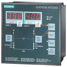 SENTRON ATC 5300; LED; 144x144; Transfer control device for control of MCCB, ACB, LBS for load trans