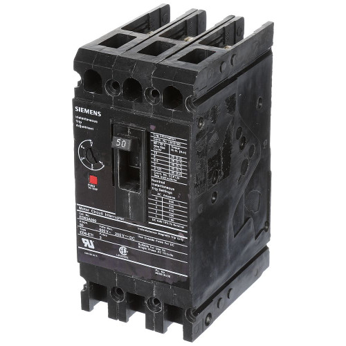 Breaker ED 3P 50A 600V LUGS-ETI