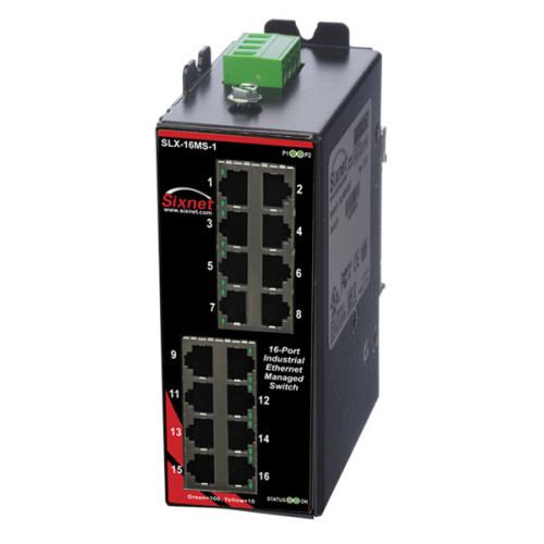 SLX-16MS Managed Industrial Ethernet Switch