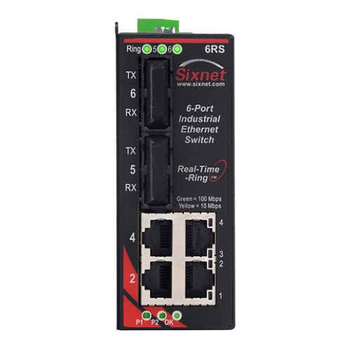 SLX-6RS Ethernet Ring Switch with Monitoring, SC 60km