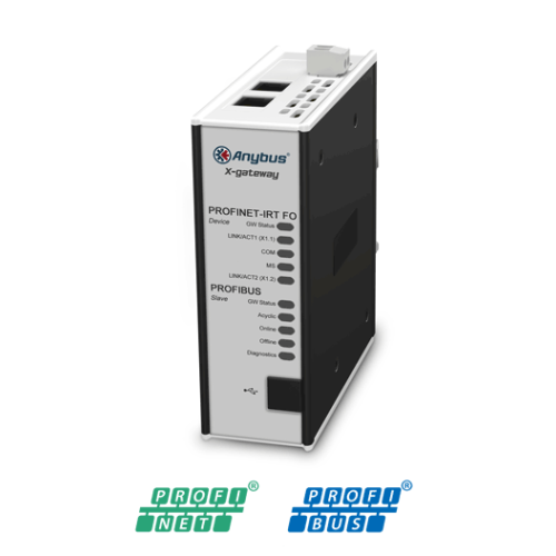 Anybus X-gateway  PROFIBUS Slave - PROFINET-IRT FO Device