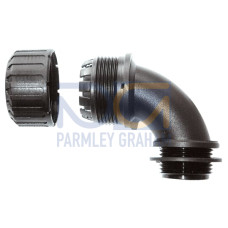 ELBW.90D M25 IP66.69/ NC25 COND BLK